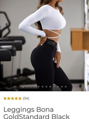 Bonafide High-Waist Black Leggings